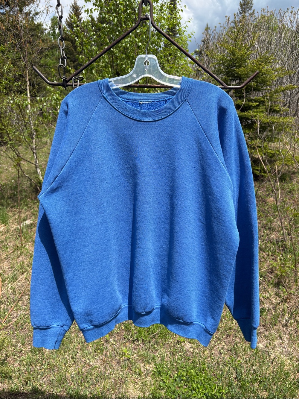 1980’s boxy blank crewneck
